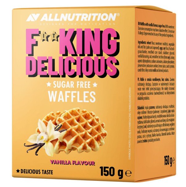 Allnutrition Fitking Delicious Waffles - 150g