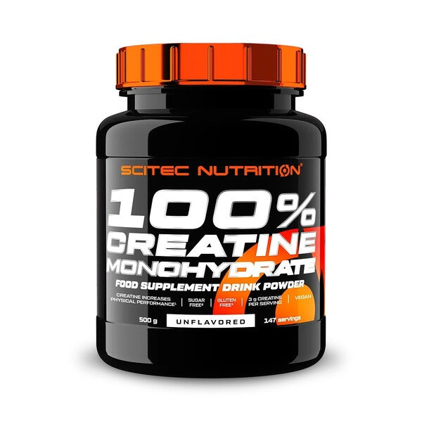 SciTec 100% Creatine Monohydrate - 500g