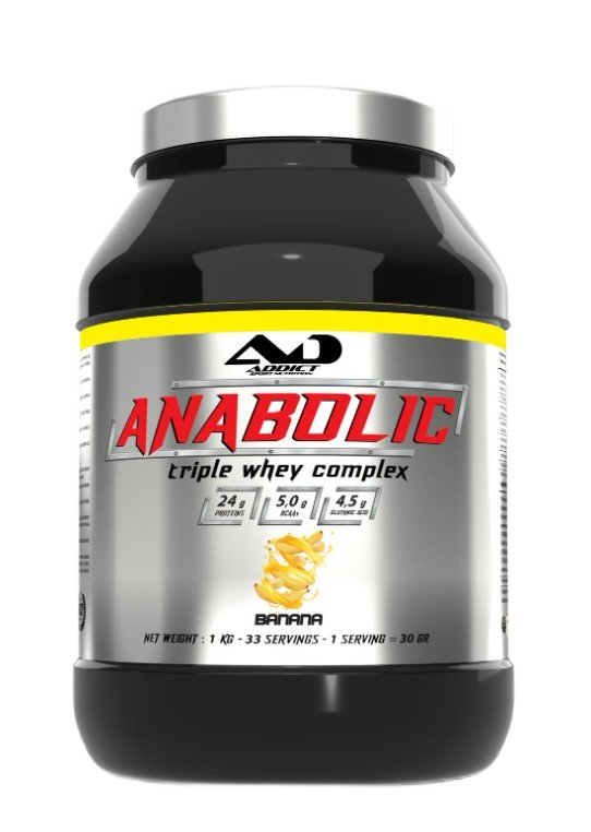 Addict Sport Nutrition Anabolic Triple Whey Complex - 1000g