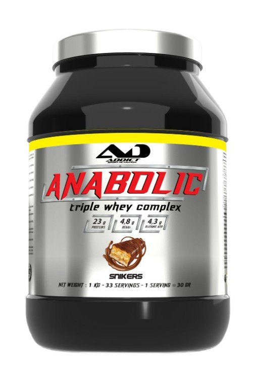 Addict Sport Nutrition Anabolic Triple Whey Complex - 1000g - Protein Superstore