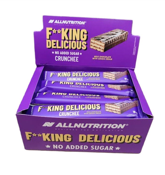 Allnutrition Fitking Delicious Crunchee - 20 x 18g