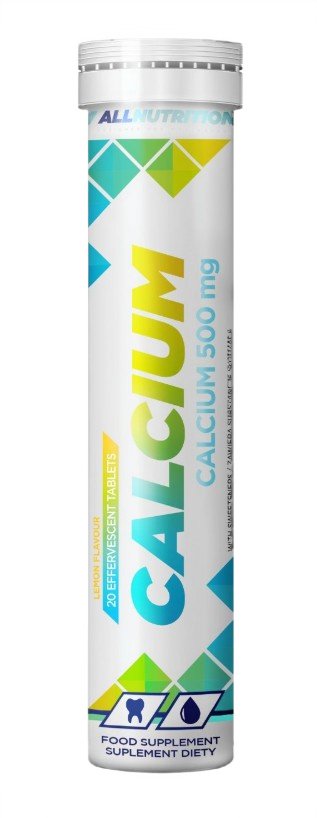 Allnutrition Calcium 500mg - 20 effervescent tablets