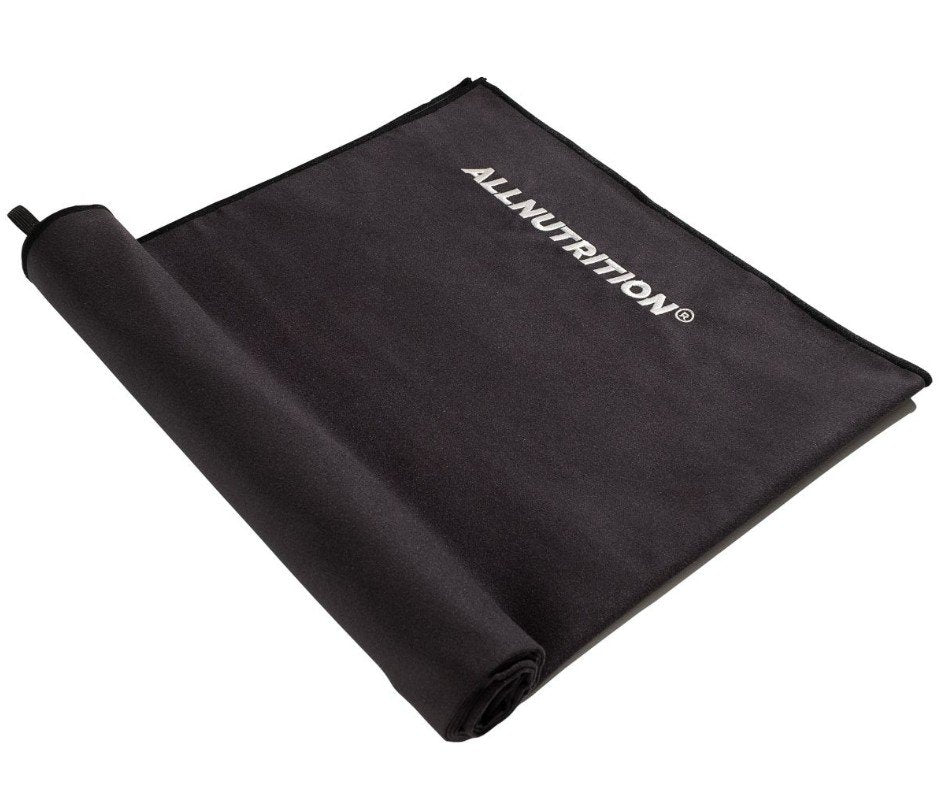 Allnutrition Microfiber Towel, Black - 120 x 70 cm