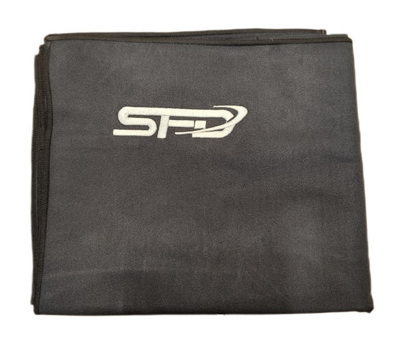 Allnutrition SFD Microfiber Towel, Black - 120 x 70 cm - Protein Superstore
