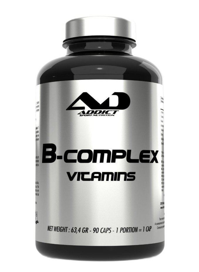Addict Sport Nutrition B-Complex Vitamins - 90 caps