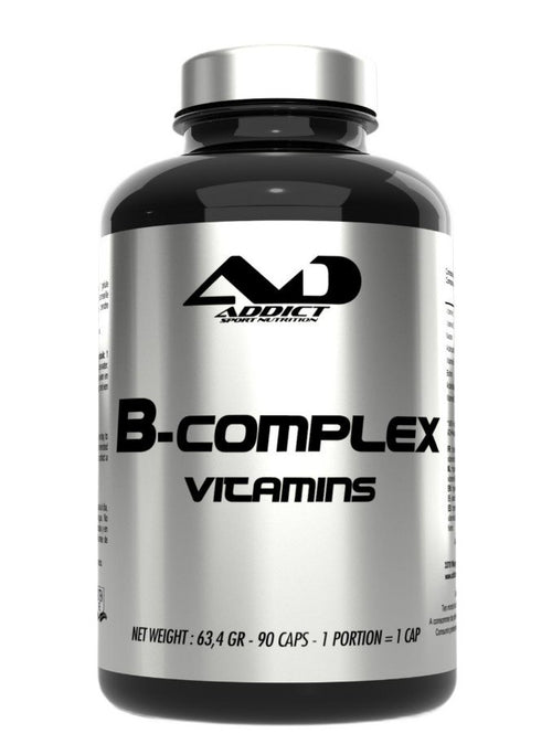 Addict Sport Nutrition B-Complex Vitamins - 90 caps