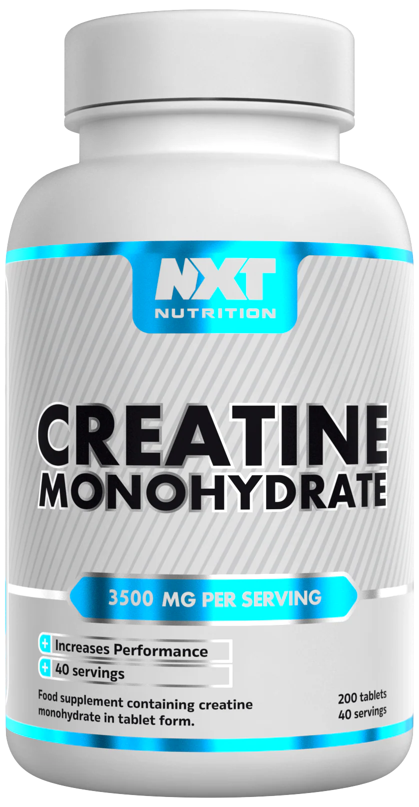 NXT Nutrition Creatine Monohydrate - 200 Tablets