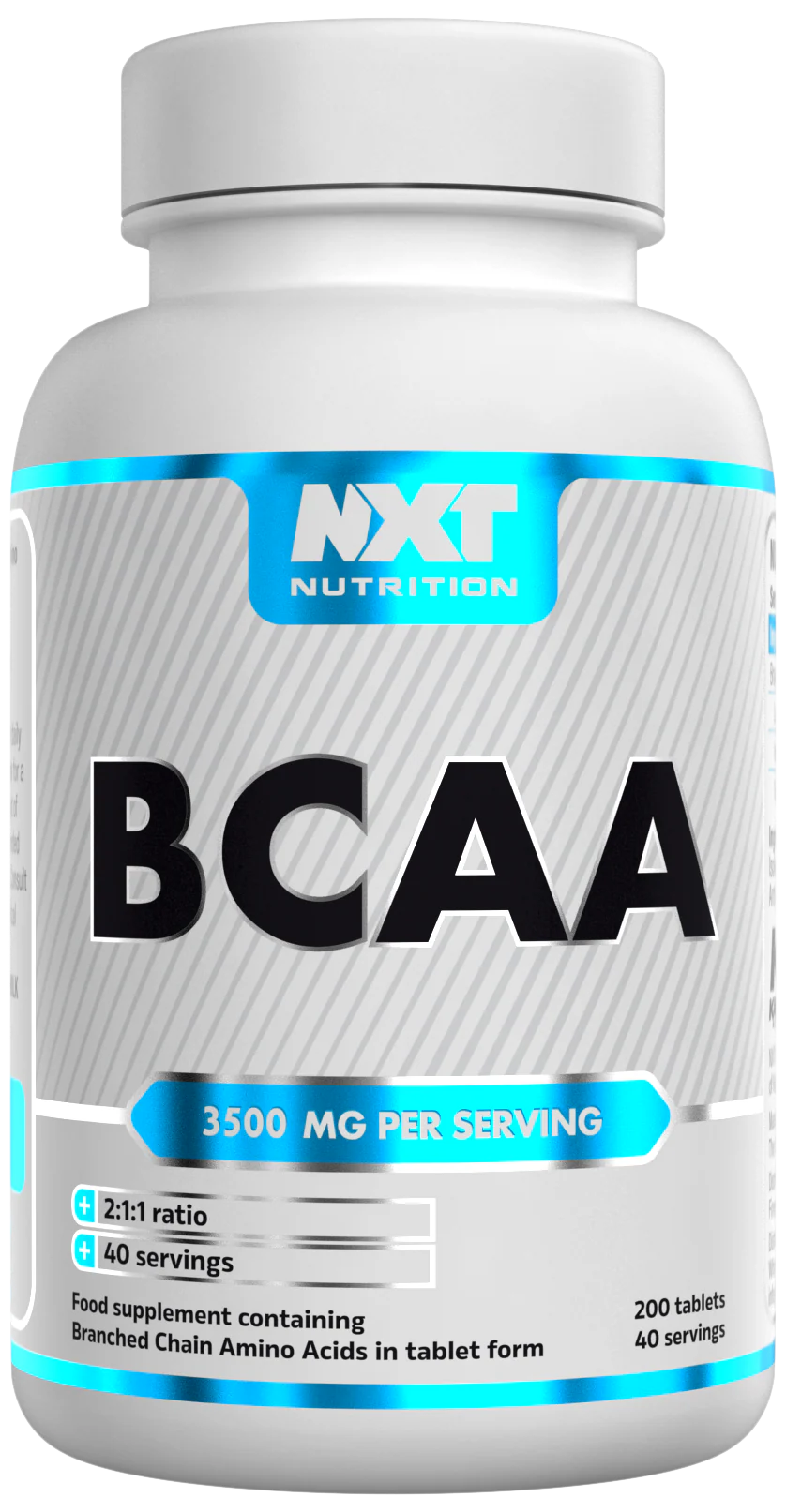 NXT Nutrition BCAA - 200 Tablets