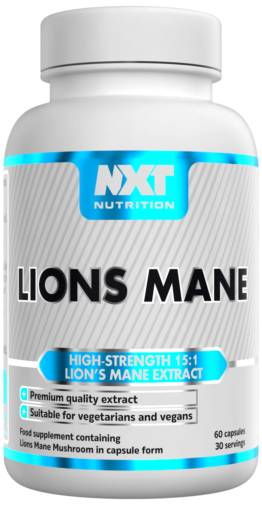 NXT Nutrition Lions Mane - 60 Caps
