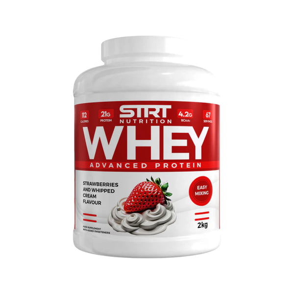 strt whey protein 2kg strawberries and whipped cream protein superstore