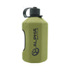 Alpha Designs Alpha Armour Bottle XXL Neoprene Protective Sleeve Olive Green Protein Superstore