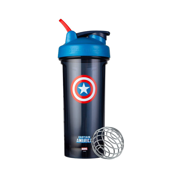 Blenderbottle Pro28 Tritan Marvel Shaker Captain America Protein Superstore