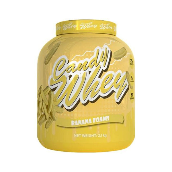 Candy Whey Protein 2.1kg Banana Foams Protein Superstore