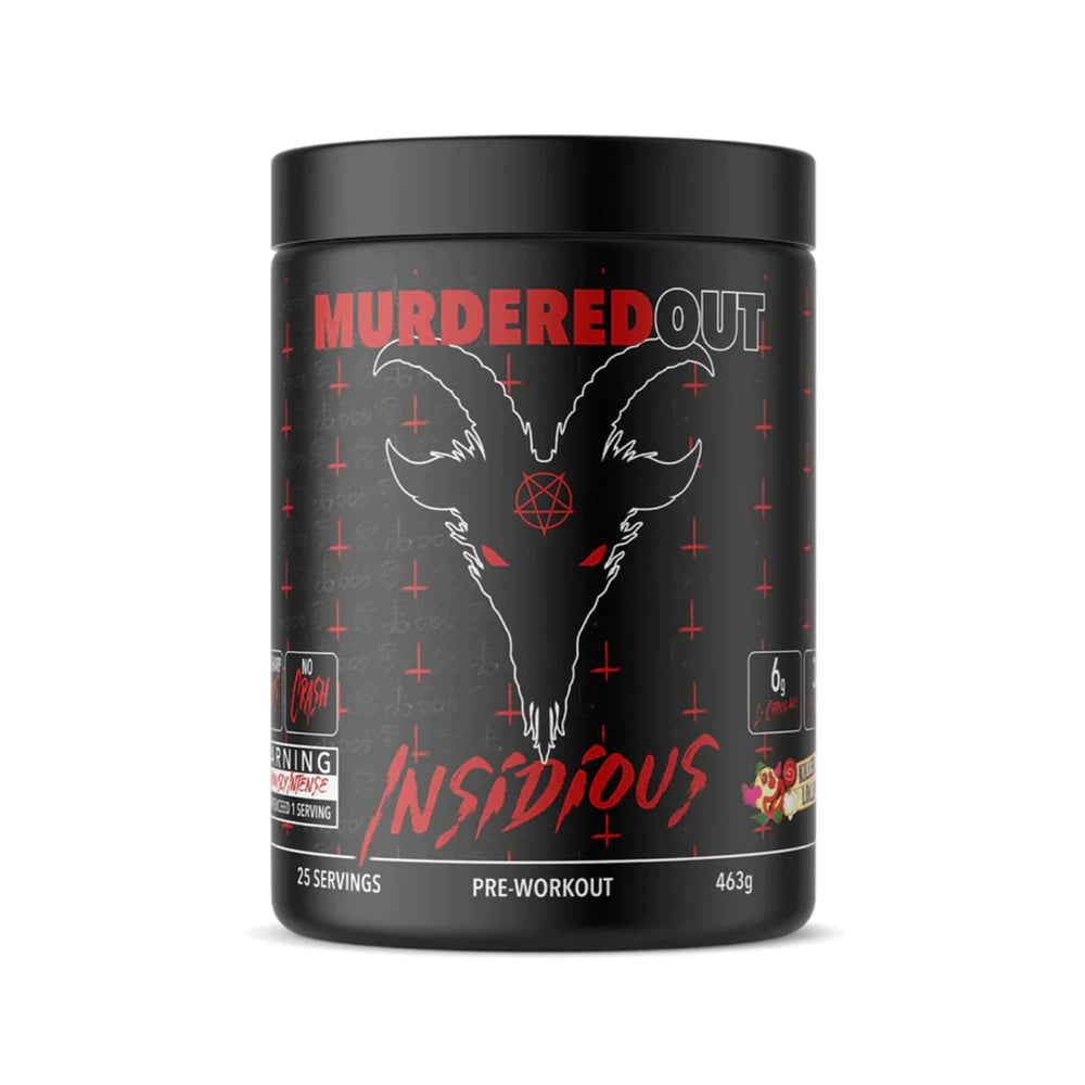 MURDERED OUT Insidious Pre-Workout 463g