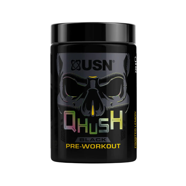 USN Qhush Black Pre-Workout 220g Protein Superstore