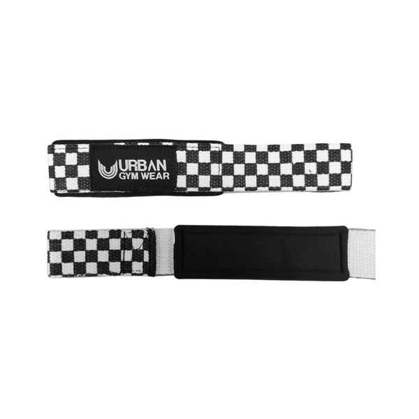 Urban Gym Wear Padded Lifting Straps Checks Protein Superstore