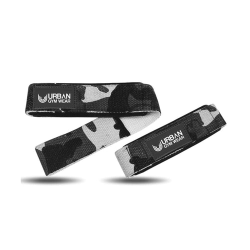 Urban Gym Wear Padded Lifting Straps Urban Camo