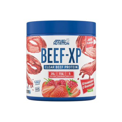 applied nutrition beef xp 150g strawberry raspberry