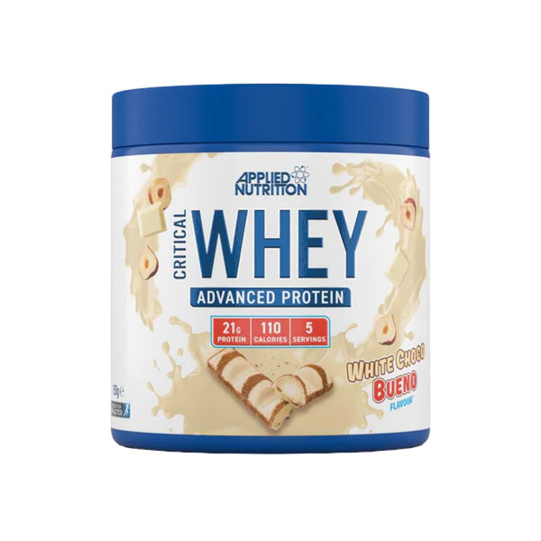 applied nutrition critical whey 150g white choco bueno protein superstore