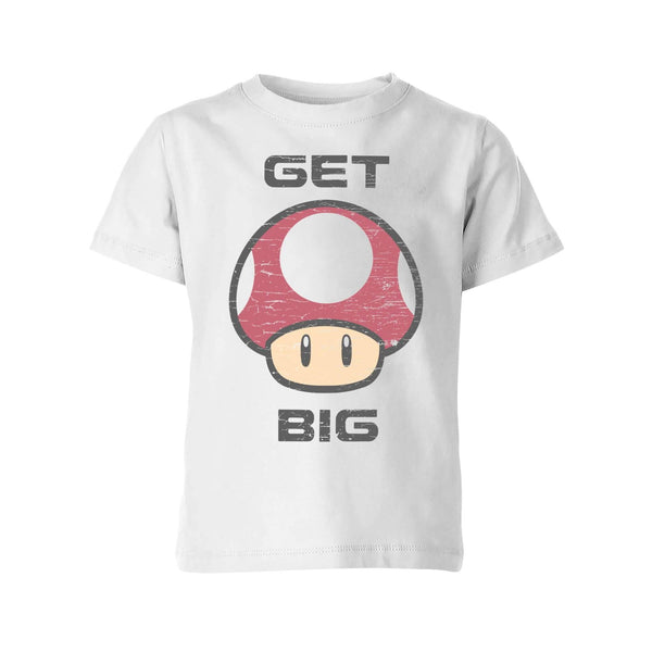 Official Nintendo Get Big Mushroom T-Shirt  Protein Superstore
