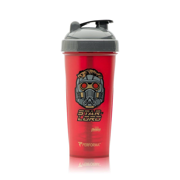 performa marvel star lord avengers infinity war shaker cup protein superstore