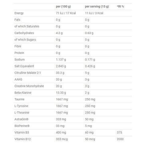 Applied Nutrition Pump 3G Zero Stimulant Pre-Workout