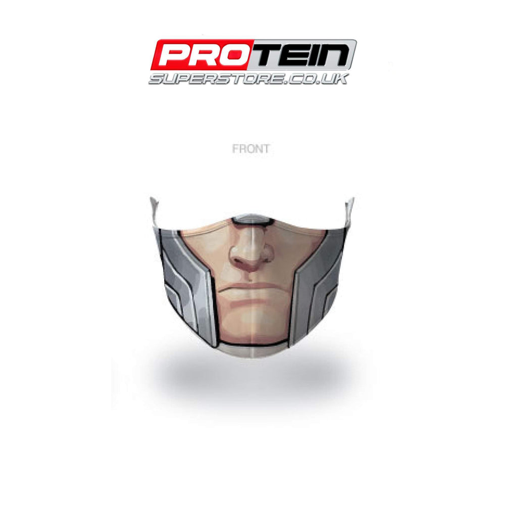 Thor Face Shield Antybakteryjna powłoka ZnO - Filtracja PM0.3 - Odstraszająca ciecze 